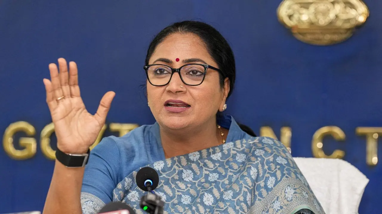 Rekha Gupta. Pic/PTI